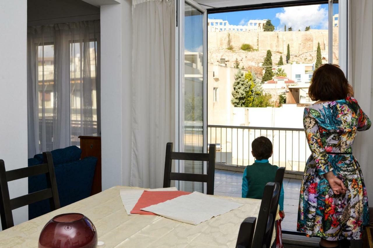 Apartamento Acropolis Amazing Balcony View 3 Minutes Walking To The Museum Atenas Exterior foto